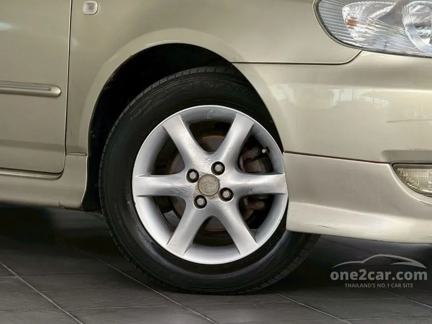 2001 Toyota Corolla Altis G Sedan