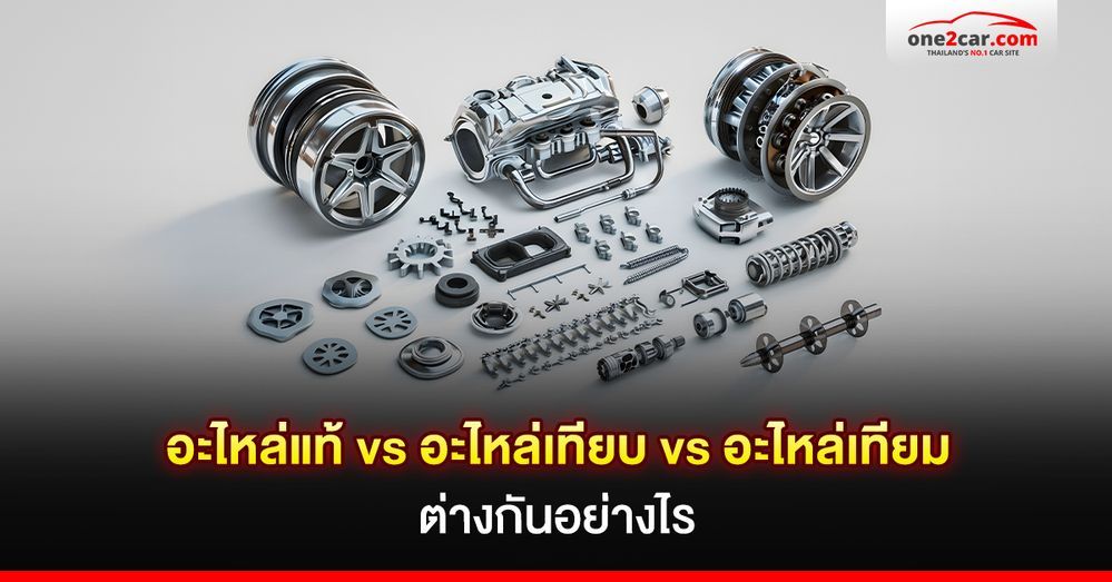 อะไหล่แท้ vs อะไหล่เทียบ vs อะไหล่เทียม ต่างกันอย่างไร?