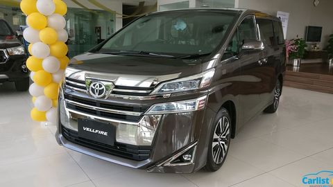 2018 Toyota Vellfire Facelift Now In Selected Toyota Showrooms