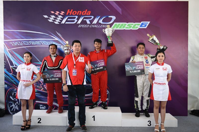Ini Jawara Honda Brio dan Jazz Speed Challenge 2018 2