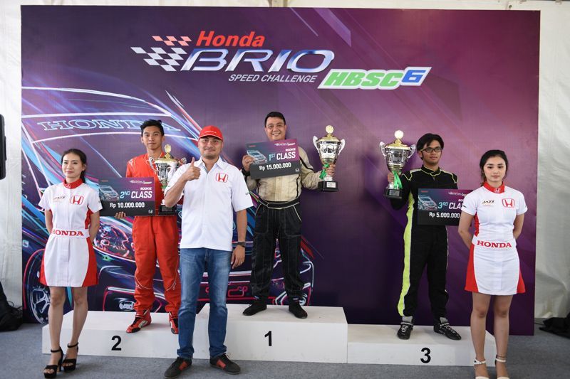 Ini Jawara Honda Brio dan Jazz Speed Challenge 2018