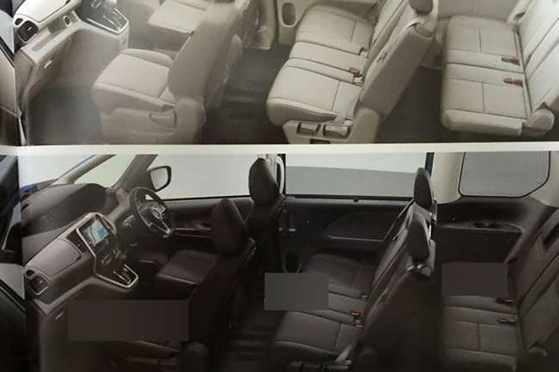 Interior all-new Nissan Serena Bocor 3