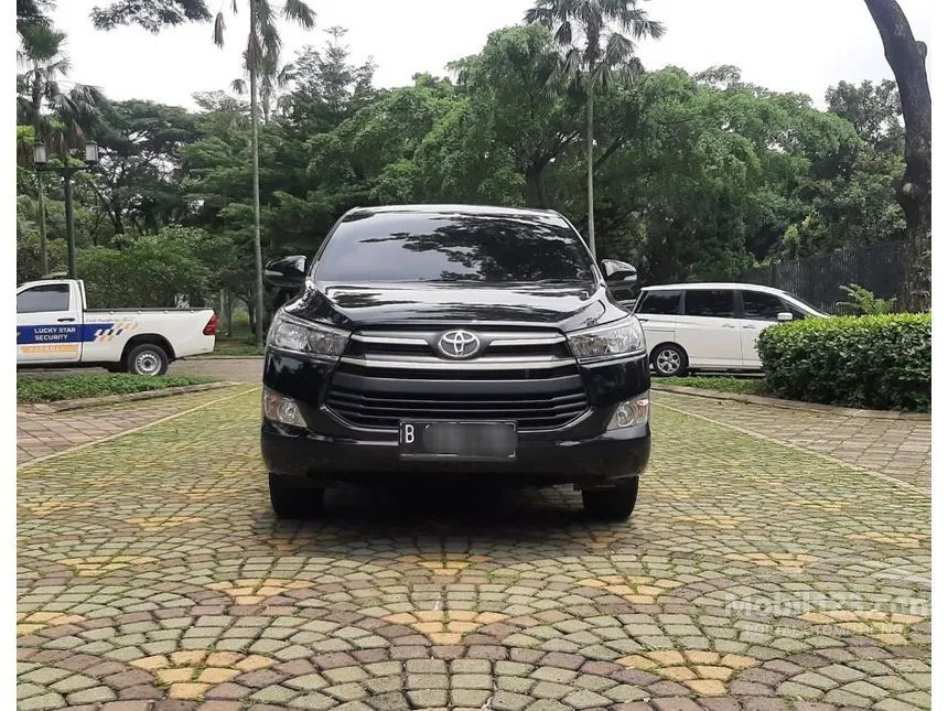 Jual Mobil Toyota Kijang Innova 2017 G 2.0 di Banten Automatic MPV Hitam Rp 236.000.000