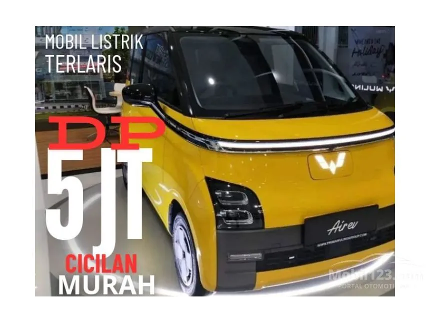 Jual Mobil Wuling EV 2024 Air ev Charging Pile Long Range di Banten Automatic Hatchback Emas Rp 250.000.000