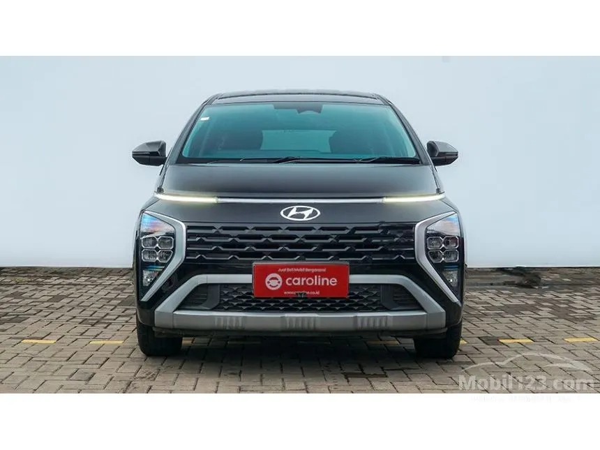 Jual Mobil Hyundai Stargazer 2022 Prime 1.5 di Banten Automatic Wagon Hitam Rp 236.000.000