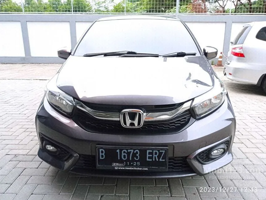 Jual Mobil Honda Brio 2020 Satya E 1.2 di Banten Automatic Hatchback Abu