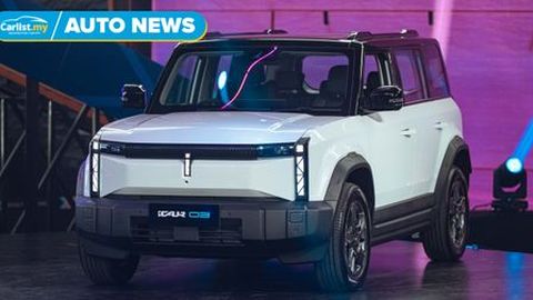 2026 iCaur 03 EV debuts in Malaysia starting at RM119,800  - 2 variants, up 279PS, 355km range