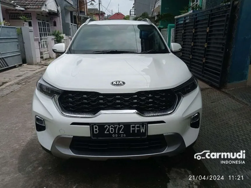 Jual Mobil KIA Sonet 2021 Premiere 1.5 di Jawa Barat Automatic Wagon Putih Rp 229.000.000