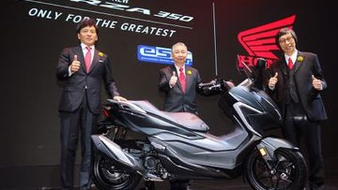 Honda Forza 350 Tinggalkan Yamaha Xmax