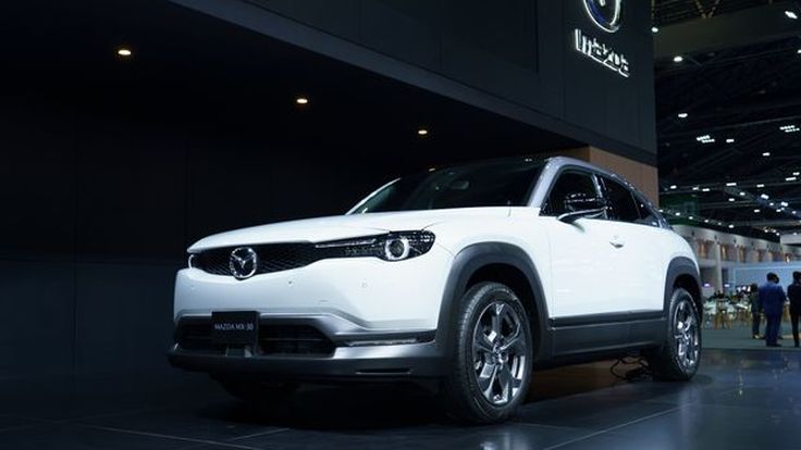  มาสด้าโชว์ Mazda MX-30 แต่ยังไม่ขาย ในงานมอเตอร์โชว์ 


