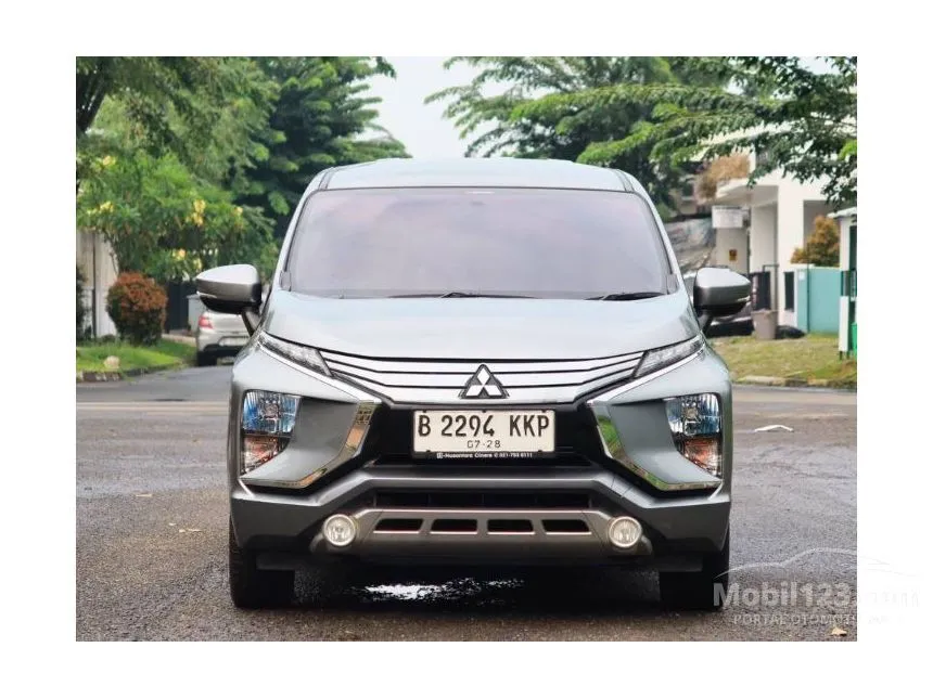 Jual Mobil Mitsubishi Xpander 2018 SPORT 1.5 di Banten Automatic Wagon Abu