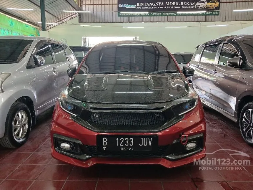 Jual Mobil Honda Mobilio 2017 E 1.5 di Banten Manual MPV Merah Rp 149.000.000