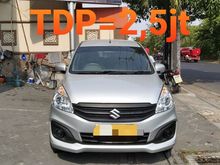 2018 Suzuki Ertiga M/T TDP=2,5jt bisa bawa plg Mobil