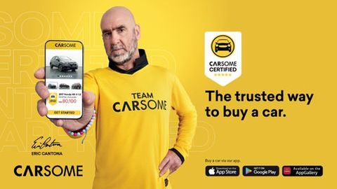 CARSOME Teams Up With Cantona - Showcasing Their Relentless Spirit To Go Above And Beyond.