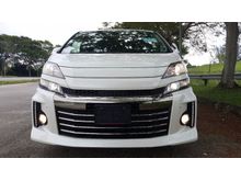 2013 TOYOTA VELLFIRE G'S SPORT WITH SPECIAL WARRANTY