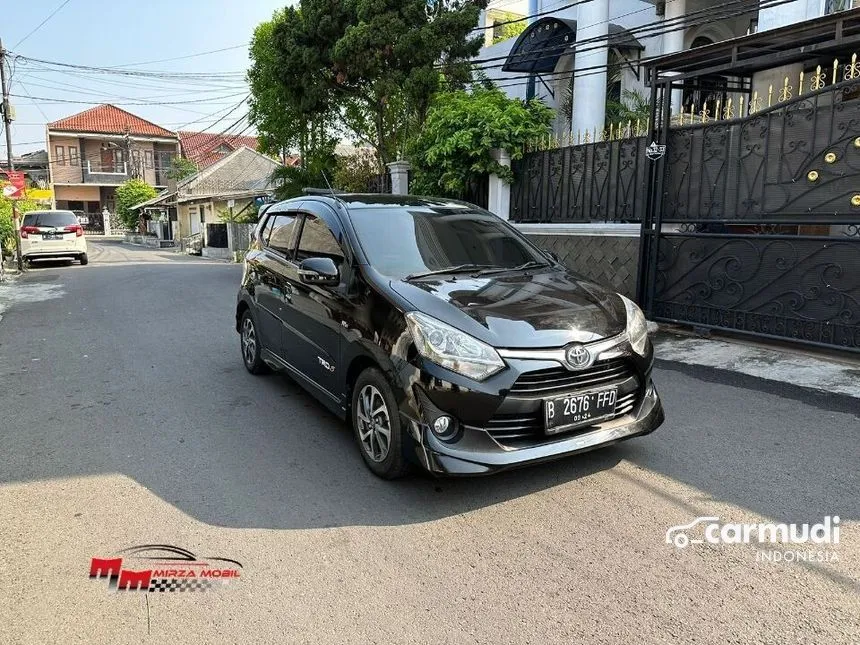 Jual Mobil Toyota Agya 2019 TRD 1.2 di Jawa Barat Manual Hatchback Hitam Rp 117.500.000