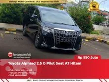 2018 Toyota Alphard 2.5 G MPV Pilot Seat AT Hitam 2018 2019 [ GARANSI 5TH ]