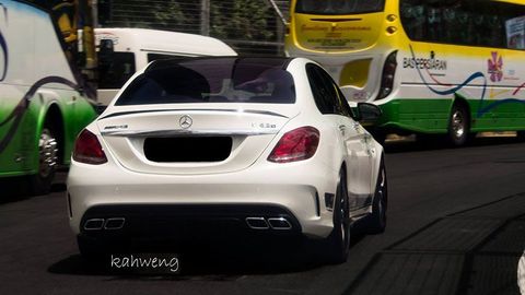 SPOTTED: Mercedes-AMG C 63 S Edition 1 Roaming The Streets Of KL, Launch Imminent?