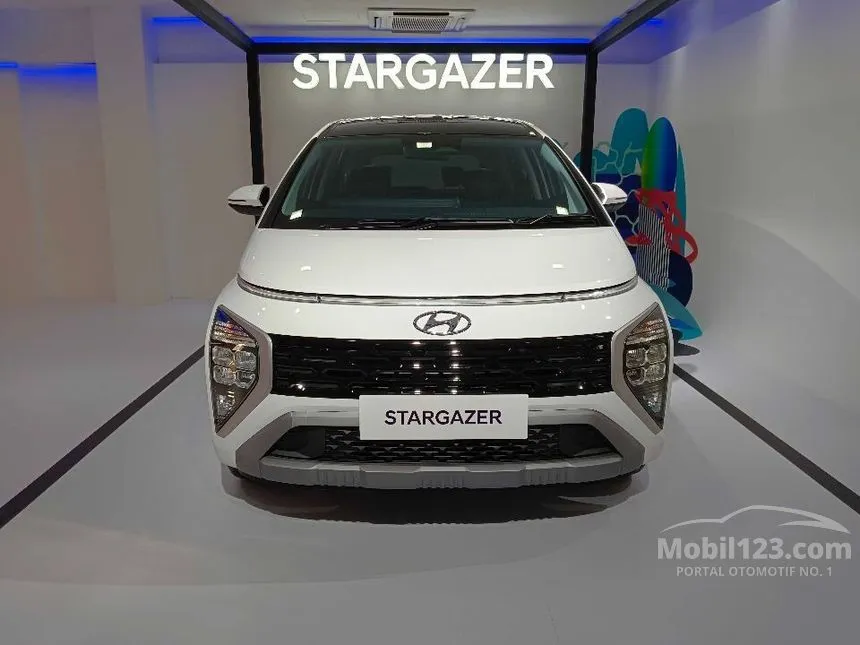 Jual Mobil Hyundai Stargazer 2024 Prime 1.5 di DKI Jakarta Automatic Wagon Putih Rp 32.900.000