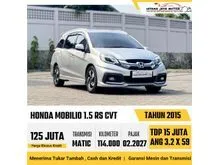 2015 Honda Mobilio 1.5 RS MPV Matic Silver Kondisi Siap Pakai Mobil Keluarga Andalan