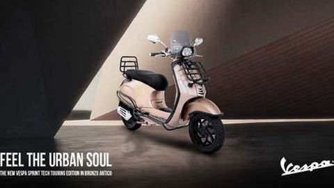 เวสป้าเปิดตัว SPRINT TECH TOURING EDITION รุ่นพิเศษเพียง 400 คัน