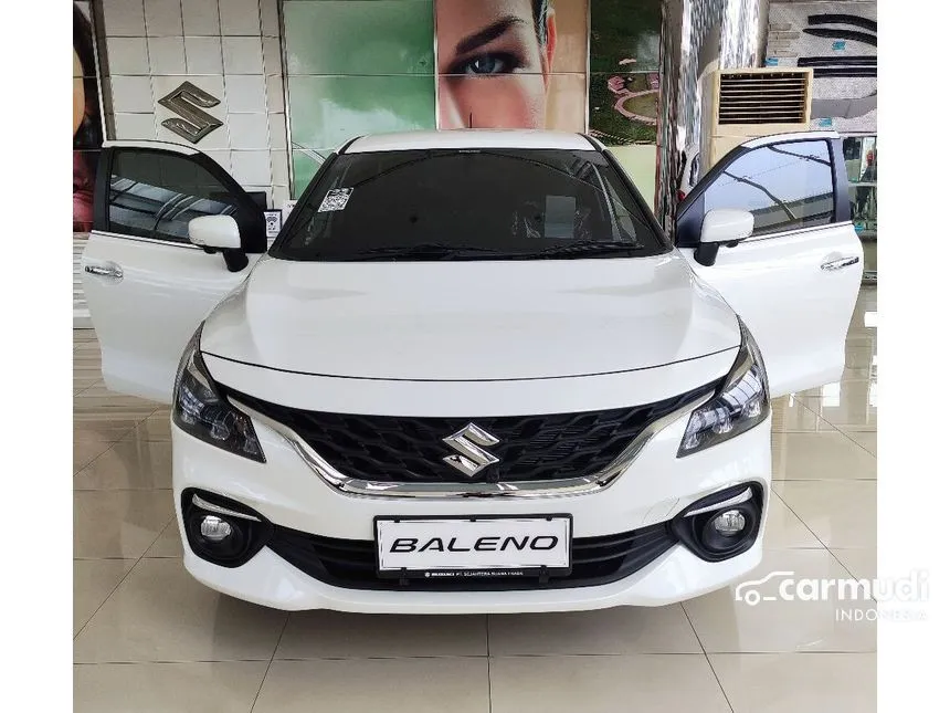 Jual Mobil Suzuki Baleno 2023 1.5 di Banten Automatic Hatchback Putih Rp 238.400.000