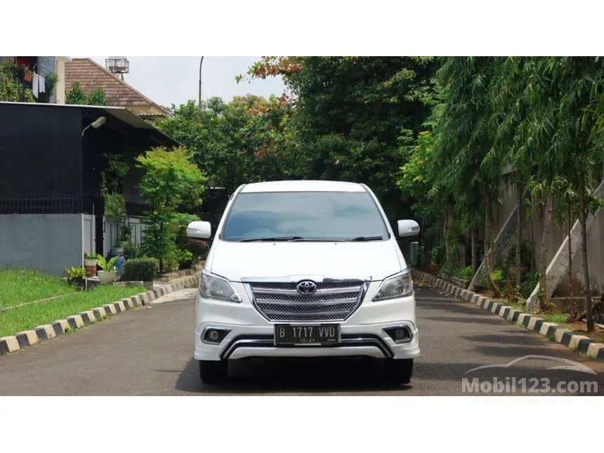 Jual Mobil Toyota Kijang Innova 2015 G 2.5 di Banten Automatic MPV Putih Rp 175.000.000