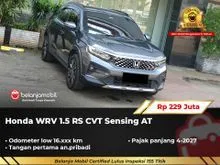 2023 Honda WR-V 1.5 RS Honda Sensing SUV  AT Abu NIK 2023 [ LOW KM 16RB ]