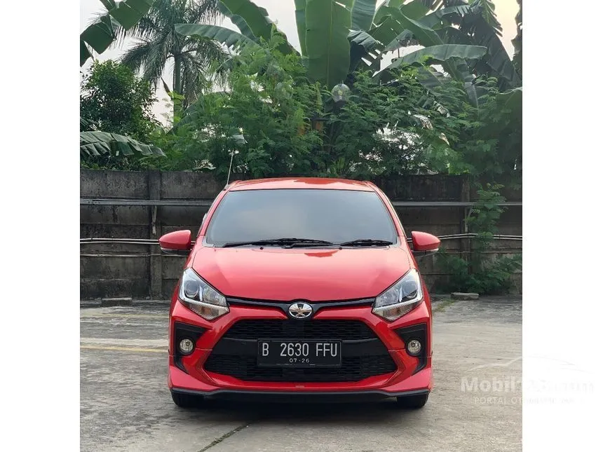 Jual Mobil Toyota Agya 2021 TRD 1.2 di DKI Jakarta Automatic Hatchback Merah Rp 130.000.000
