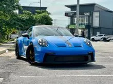 2022 Porsche 911 GT3 4.0 NA PDK SHARK BLUE WITH VERY GOOD SPEC & CONDITION