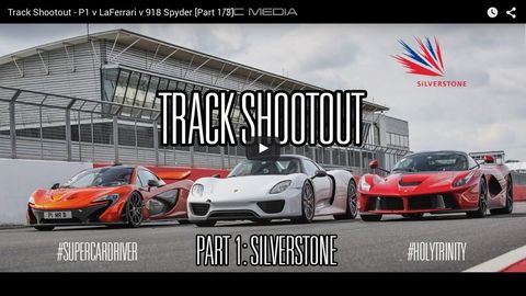 FINALLY : Ferrari LaFerrari vs McLaren P1 vs Porsche 918 Spyder Part 1