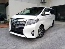 2015 Toyota Alphard 2.5 G S MPV