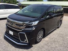 2016 Toyota Vellfire 2.5 ZG FULL SPEC