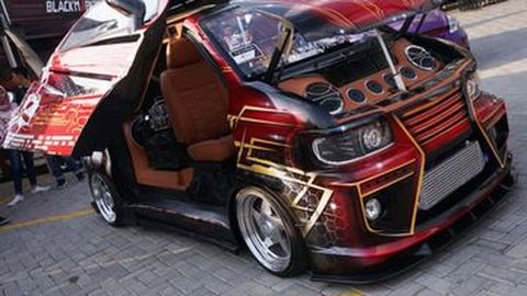 Modifikasi Ekstrim Suzuki Every Pukau Juri BlackAuto Battle 2018 Solo