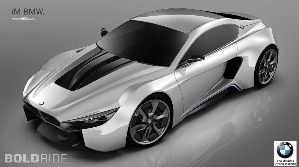 ชมภาพ BMW iM Concept ในอนาคต จากศิลปินนักออกแบบอิสระ