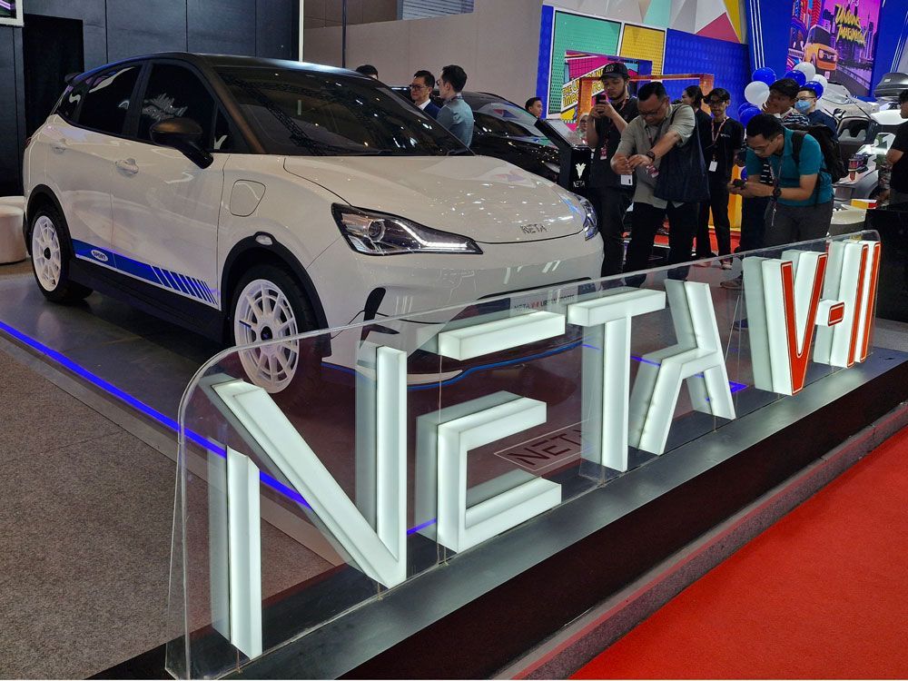 Penampakan Neta V-II Urban Sports Concept di IIMS 2025, lagi Distudi untuk Dijual
