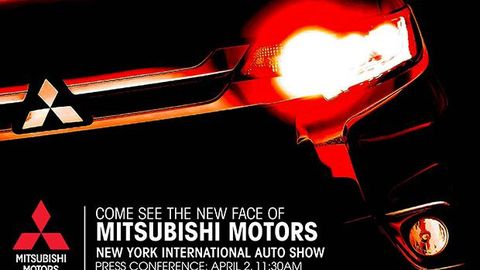 Mitsubishi Teases The New Outlander For 2015 New York Auto Show Debut
