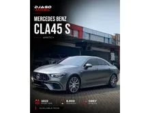 2022 Mercedes-Benz AMG CLA45 2.0 S 4MATIC+ Coupe Grey Magno on Black Abu-abu Abu Mercy CLA 45 4MATIC 4 MATIC