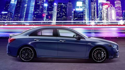 Shanghai 2019: The Mercedes-AMG A35L Is A China-Only Special