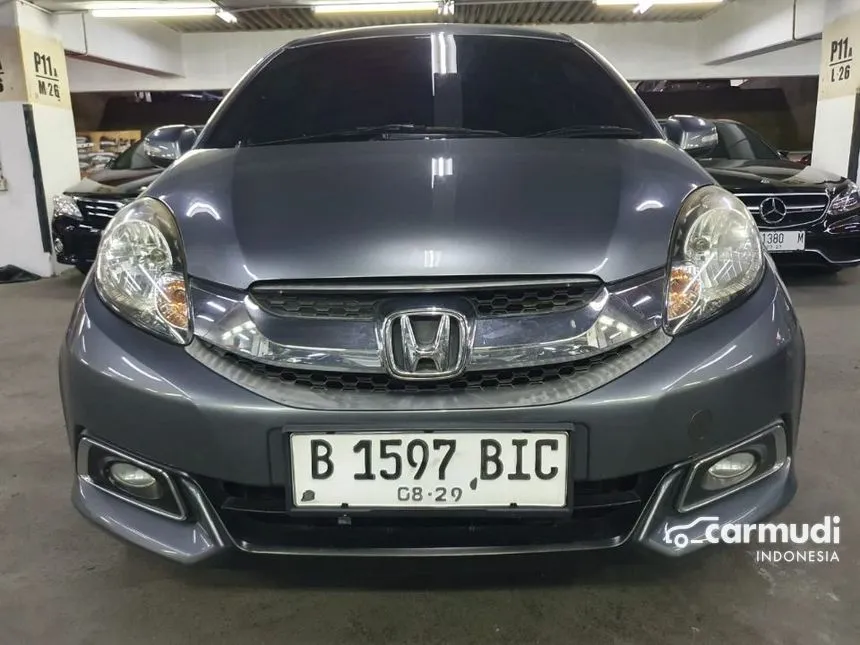 Jual Mobil Honda Mobilio 2014 E Prestige 1.5 di DKI Jakarta Automatic MPV Abu