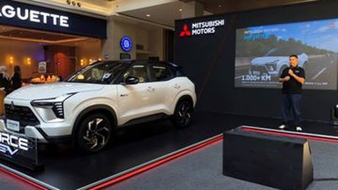Rifat Sungkar Jajal Mitsubishi New Xforce HEV, Ungkap Sensasi Satu Tangki Tembus Lebih dari 1.100 Km