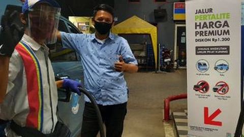 Hore, Harga Pertalite Sama Dengan Premium di Tangerang Selatan