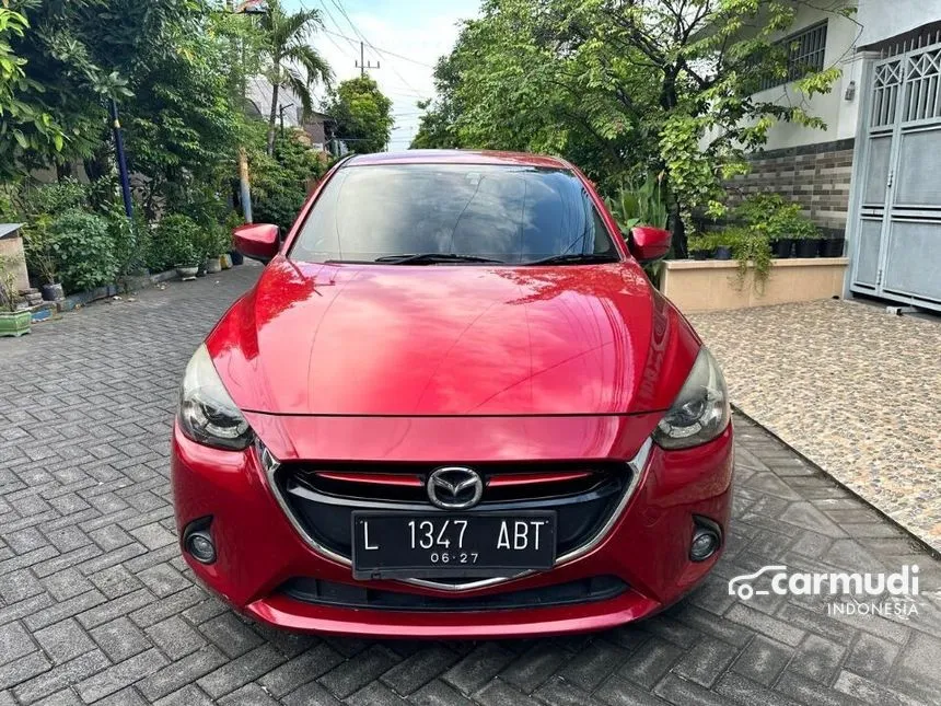 Jual Mobil Mazda 2 2016 GT 1.5 di Jawa Timur Automatic Hatchback Merah Rp 185.000.000