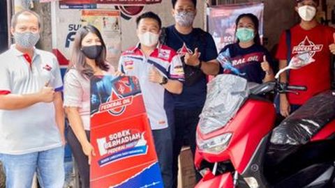 Federal Ganjar All-new Nmax buat Mitra Setianya