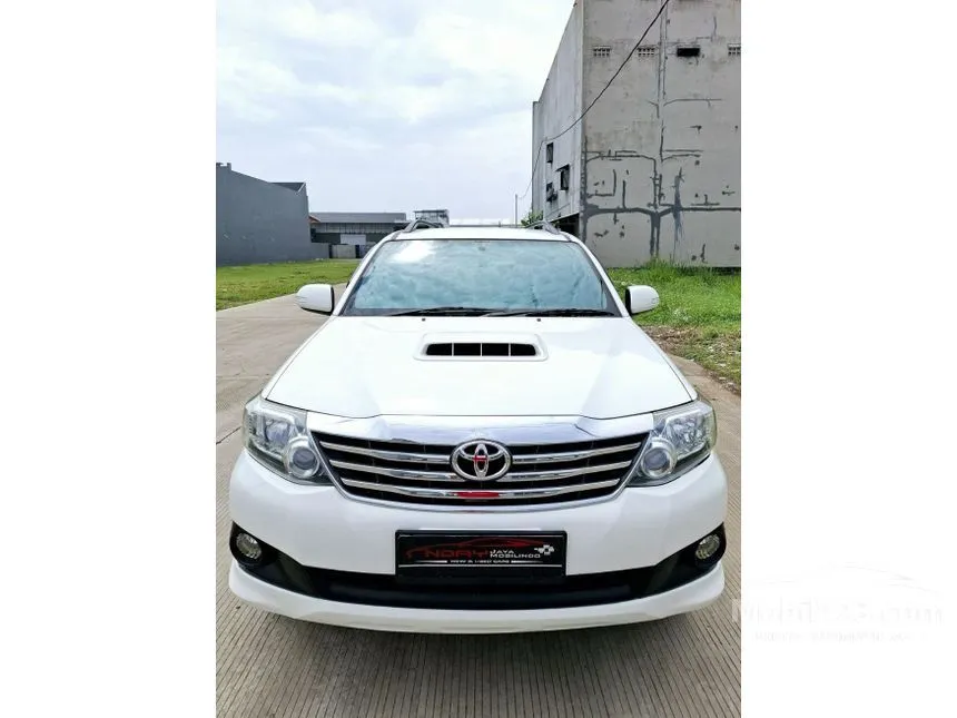 Jual Mobil Toyota Fortuner 2013 G 2.5 di Banten Automatic SUV Putih Rp 245.000.000