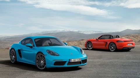 Porsche releases 718 Cayman