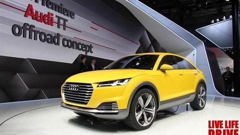 2014 Beijing: Audi TT offroad Concept Imagines A TT SUV