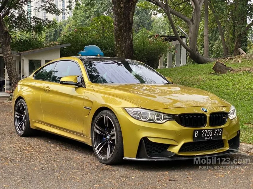 Jual Mobil BMW M4 2015 3.0 di DKI Jakarta Automatic Coupe Emas Rp 1.550 ...