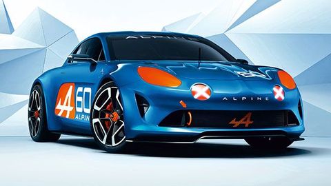 Alpine Celebration Concept Revealed At Le Mans, Celebrates 60 Years Of Sporting Passion