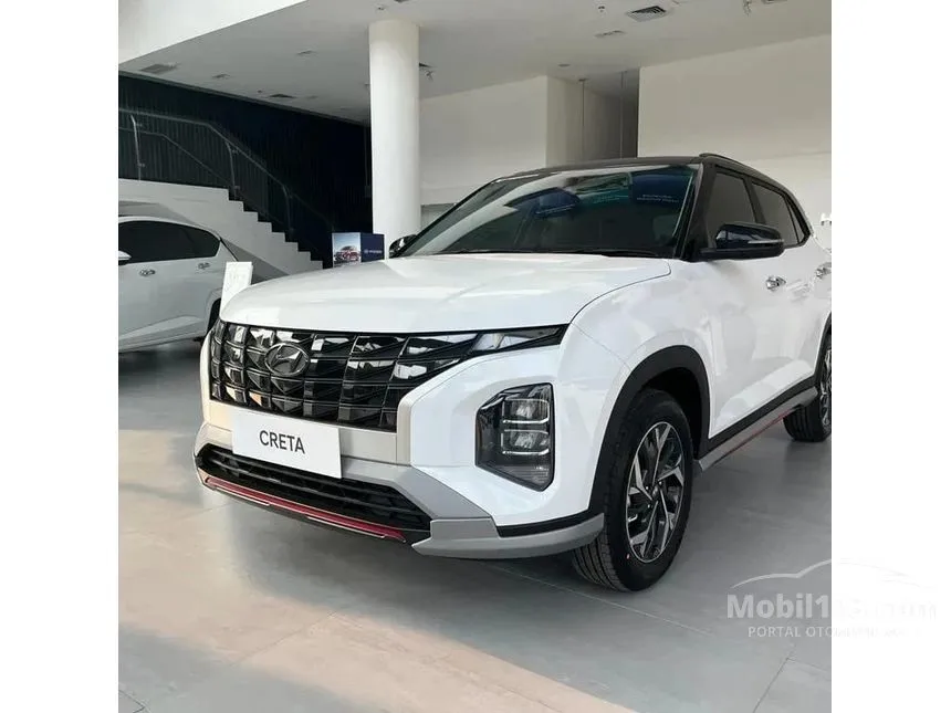 Jual Mobil Hyundai Creta 2025 Prime 1.5 di Banten Automatic SUV Putih Rp 399.000.000